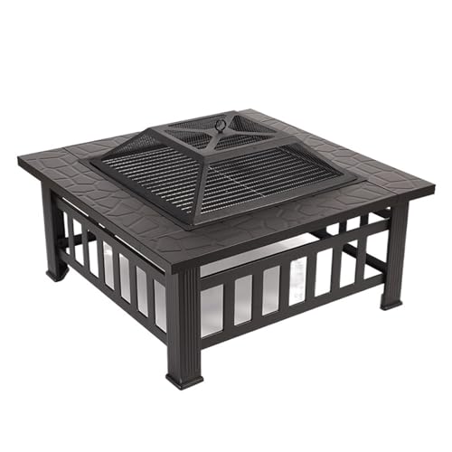 ALLC Charcoal Grills Garden Furniture Fire Pit Multi Function Barbecue Stove Outdoor Garden Large Multi-Function Barbecue Stove Barbecue Grill for Garden Outdoor Cooking