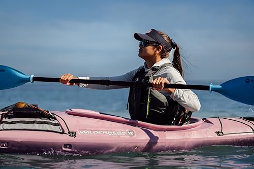 Wilderness Systems Tsunami 140 Sit Inside Touring Kayak with Rudder Purple Dawn