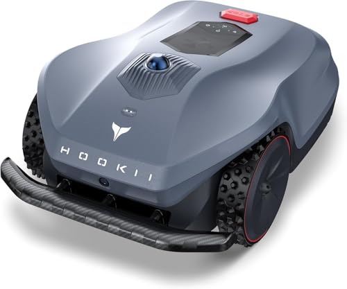 Hippobot Robotic Lawn Mower with 3D LiDAR SLAM,Lidar-Enhanced RTK+Vision Navigation, Auto-Mapping, Dual Blades, Edge Precision Mowing