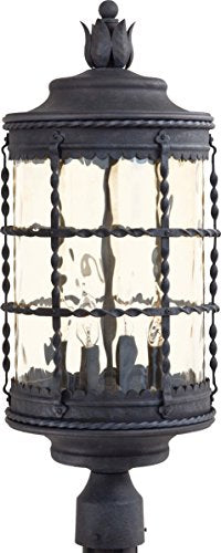 Minka Lavery Mallorca Outdoor Post Light 240 Watts Spanish Iron