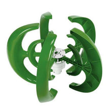 1000W 12V24V Wind Turbine Kit 5 Blade Lantern Vertical Axis Wind Turbine Can Be Used For Wind And Solar Complementary Power Generation With Controller + 100W*2 Solar Panels + Battery ( Color : 12V , S