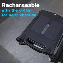 Solar Powered Cordless Robotic Pool Cleaner, with Dual Charging, 2 Speed, Auto Obstacle Avoidance and Escape Function, Automatic Skimmer Robot