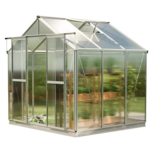 Saphir 3 8.5x6.4 ft Walk in Greenhouse