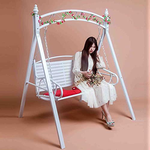 KYTGFH 2 Seater Swing Chair,Swing Hanging Chair,Sun Lounger,for Adults Patio Garden Backyard