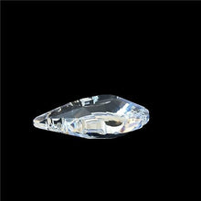 Direct Factory 63mm 100pcs Transparent Glass Crystal Lamp Parts Suncatcher Chains Pendants For Wedding Decoration