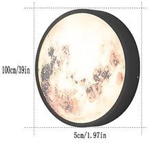 Porch & Patio Lights Outdoor Moon LED Wall Light Romantic Moon Atmosphere Lamp Creative Modern Moon Porch Wall Sconces Wall Mount Light Fixtures for Exterior Villa Hotel Lantern ( Size : 100*5cm )