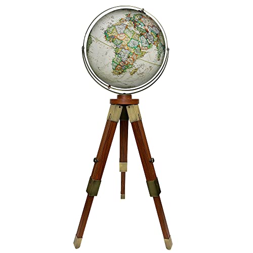 Replogle Willston 16" Globe Raised Relief Antique Color