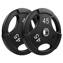 NEXO Fitness Urethane Grip 245lb Plate Set Black
