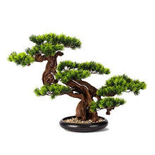 zxb-shop Artificial Tree Simulation Welcome Guest Bonsai Green Plants Fake Plant Potted Plants Decorative Tree Resin Simulation Bonsai (Color : A)