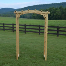 Keystone Amish Co. Newport Pressure Treated Pine Arbor, 4-Foot, Unfinished