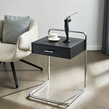 NRFJFOP Living Room Sofa Side Table Small Square Bedside Cabinet Coffee Balcony
