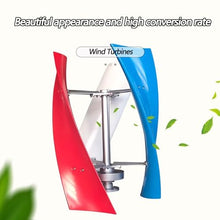 YHJLZNA Wind Turbine Generator Kit,Portable Vertical Helix Wind Power Turbine Generator Kit 3 Blade Wind Generator Kit for Marine RV Home Industrial Energy(Size:400W)