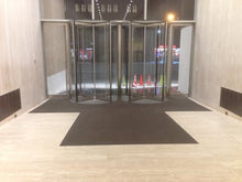 Legendary Doormats Super Berber Matting with Rubber Edging 12' x 12' Black Shadow