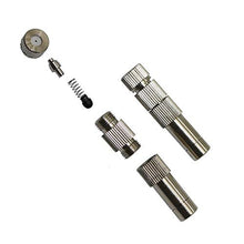 Pfeilzieher 0.2-0.6mm Garden Hose Quick Connect Copper Sprayer with Filter 8mm Slip Lock Quick-Connect Nozzles Greenhouse Cooling Misting Nozzles 30 PCs (Color : 0.5 mm Mist)