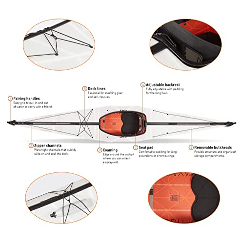 Oru Kayak Bay ST Pro Bundle White