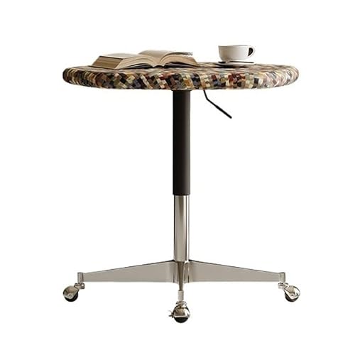 CHmrfvqtus Couch Side Table Small Tea Table for Home Use Liftable Sofa Side Living Room Movable Creative