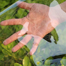GDMING PVC Transparent Tarpaulin, Heavy Duty Waterproof Outdoor Multi-Purpose Weatherproof Cover for Flower Plants Winter Anti-Aging Greenhouse Film, 62 Sizes (Color : Clear, Size : 2.4x10m)