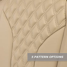 MODZ FS2 Custom Golf Cart Front Seat for Club Car Precedent/Onward/Tempo - [2004-Up] - Khaki Base - Double Diamond Pattern
