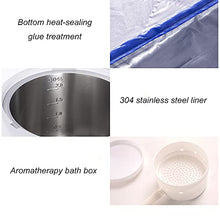 Home Spa Foldable Light Steam Sauna Steam Sauna with Protected Steam Generator Remote Control Used for Restoring Health and Relaxation