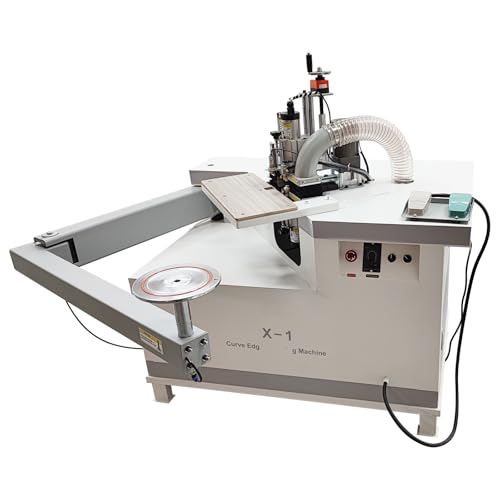LGXEnzhuo 220V 1.7KW Woodworking Edge Trimmer, Rocker Arm Design