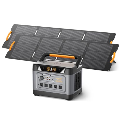 UDPOWER S1200 Solar Generator with 420W Panel, 1190Wh LiFePO4, 1200W (Surge 1800W) UPS, 1.5H Fast Charge, for Home Backup Outdoor RV Emergency