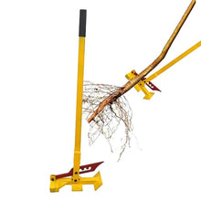 Gaommini Small Tree Root Extraction Tool Heavy-Duty Sapling Puller Weed Puller Tool High-Leverage Root Remover for Pulling, Fully Uproots Woody Stems Sapling