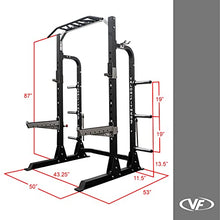 Valor Fitness Half Rack Squat Machine Black