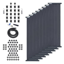 SolarPoolSupply Ultimate Solar Heater for Above Ground Pools - Premium Package with 8 High-Performance Solar Panels