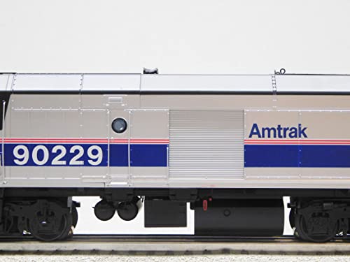 LIONEL TRAINS Amtrak Legacy Non-Powered Phase IV F40PH Cabbage Unit Baggage Cab Car #90229 O Gauge Silver