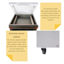 HayWHNKN Commercial Single Chamber Vacuum Sealer Stainless Steel 15.7inch Silver