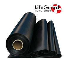 LifeGuard Pond Liner 30ft x 40ft 45 Mil EPDM Rubber Black