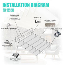 HBOOMOEM Sliding Wave Shade，Retractable Waterproof Shade Sail，U Shape Replacement Awning，Pergola Shade Cover Retractable，Suitable For Backyard, Outdoor Party, Garden, Gazebo, Deck.(W:2.5m/8.2ft*L:14m/