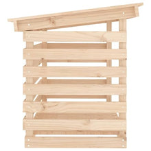 WXPWAMZ Firewood Rack 108x73x79 cm Solid Wood Pine, Firewood Log Rack, Firewood Storage Rack Shelf, Ventilation Metal Log Store Holder for Outdoor Indoor Wood Stand Set Log Rack