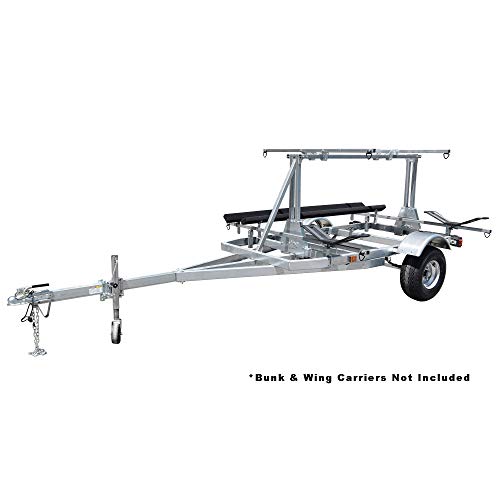 Malone MegaSport Low Bed Kayak Trailer Silver