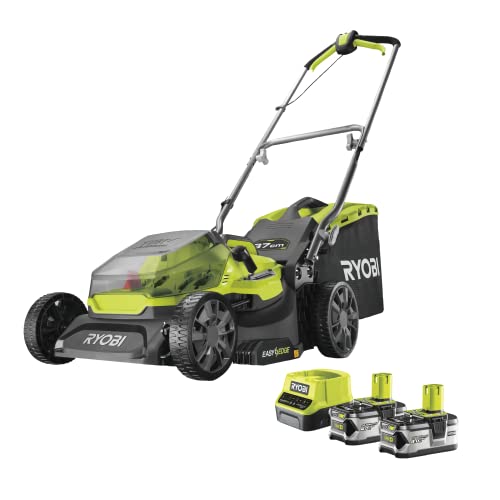 Ryobi RY18LM37A-240 Battery lawnmower 18V ONE+ 37cm 20-70mm 45 Lt 2x4.0 Ah