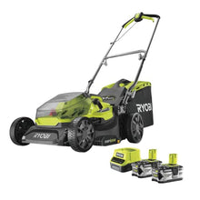 Ryobi RY18LM37A-240 Battery lawnmower 18V ONE+ 37cm 20-70mm 45 Lt 2x4.0 Ah