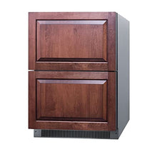 Summit 24” Two Drawer Refrigerator, Stainless Steel - ADRD24