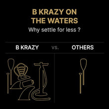 Bkrazy High-End Inflatable Paddle Board 11ft Complete Package Oasis