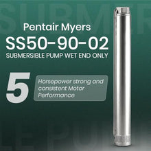 Pentair Myers SS50-90-02 Submersible Pump Wet End Replacement, Ranger, 90gpm, for 5HP Motors, 3 Year Warranty