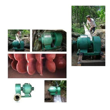 1KW to 5KW Dual Power Hydroelectric Generator Aluminum Alloy Water Turbine 1000W-5000W - For Off-Grid Home Use(3KW)