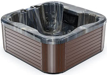 Luxuria Spas Augusta 4 Person 28-Jet Plug and Play Hot Tub Midnight Opal/Coffee