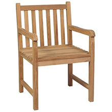 LHOONBB Furniture-Sets-Outdoor s 6 pcs Solid Teak Wood