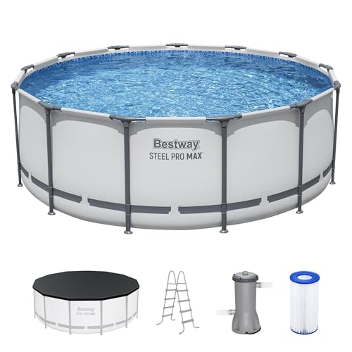 Bestway Steel Pro MAX 13' x 48" Above Ground Swimming Pool Set with Pump