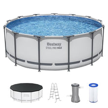 Bestway Steel Pro MAX 13' x 48" Above Ground Swimming Pool Set with Pump