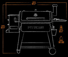 PIT BOSS PB1100SP Wood Pellet Grill 1100 sq. in. Black