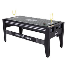 Triumph Sports 72" 4 in 1 Multi-Game Swivel Table Black