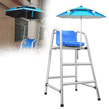 WLCGYD Portable Lifeguard Beach Chair with Umbrella, Outdoor Elevated Lifeguard Chair Indoor Pool, 1 2 3 4 5 Packs Lifesaving Observation Chair for Pool, Easy to Assemble(120cm/3.9',5pack)
