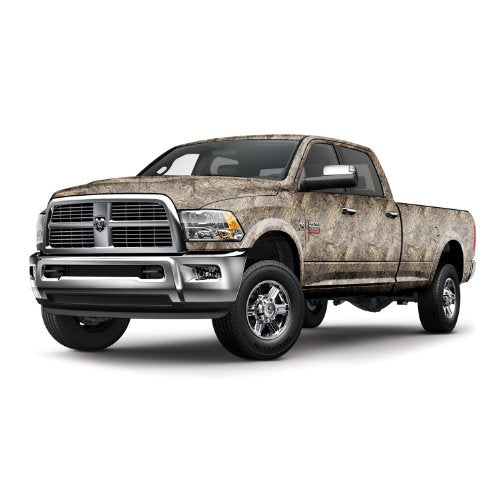 Mossy Oak Full Body Duck Blind Camouflage Auto Wrap - Camo Vinyl Matte Finish for Full Size Truck