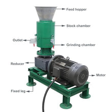 TECHTONGDA Wood Pellet Machine Press Pelletizer Green