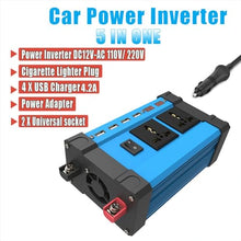 OLONETO 6000W Solar Generator Kit 12V to 220v/110v Inverter with 30A Controller + 18W/36W Solar Panel for Home Backup, RV, Off-Grid Power System(220v,B)